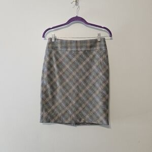 Clearance! The Limited rainbow houndstooth pencil skirt